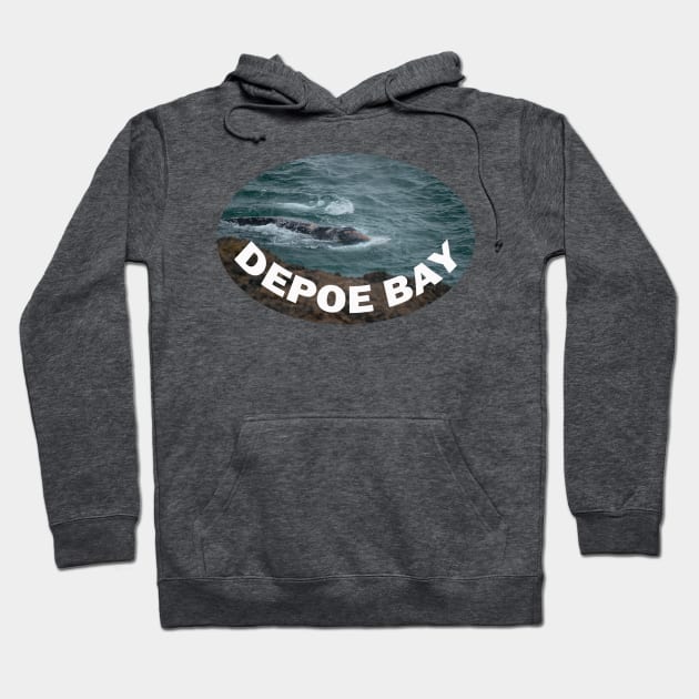 DEPOE BAY OREGON Hoodie by stermitkermit